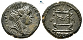 Seleucis and Pieria. Antioch. Semi-autonomous issue AD 127-128. Year 177 of the Caesarian era=AD 127/8. Bronze Æ