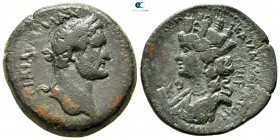 Seleucis and Pieria. Laodicea ad Mare. Antoninus Pius AD 138-161. Dated year 188=AD 140/1. Bronze Æ
