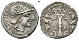 C. Augurinus. 135 BC. Rome. Denarius AR