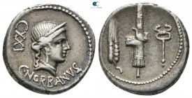 C. Norbanus 83 BC. Rome. Denarius AR