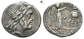 Cn. Cornelius Lentulus 76-75 BC. Rome. Denarius AR