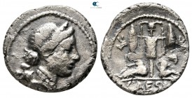 Julius Caesar 49-48 BC. Rome. Denarius AR
