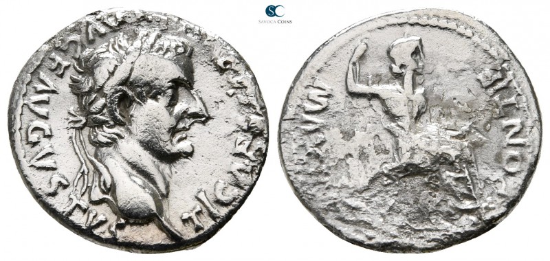 Tiberius AD 14-37. "Tribute Penny" type. Lugdunum (Lyon)
Denarius AR

18mm., ...