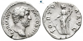 Hadrian AD 117-138. Struck AD 134/8. Rome. Denarius AR