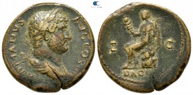 Hadrian AD 117-138. Struck circa AD 134-138. Rome. As Æ
