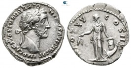Antoninus Pius AD 138-161. Struck AD 151/2. Rome. Denarius AR