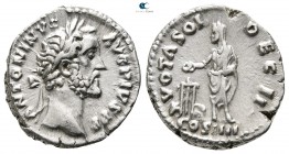 Antoninus Pius AD 138-161. Struck AD 158/9. Rome. Denarius AR