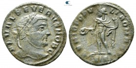 Severus II AD 306-307. Siscia. Nummus Æ