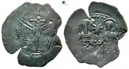 Michael VIII Palaeologus AD 1261-1282. Thessalonica. Trachy Æ