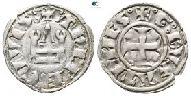 Gui II de La Roche AD 1287-1308. Duchy of Athens. Thebes. Denar AR