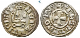 Philippe I of Taranto AD 1294-1332. Lepanto. Denar AR