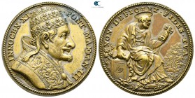 Papal State. Innocenzo XI AD 1676-1689. Æ Medal