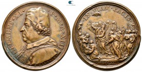 Papal State. Clemens XI AD 1700-1721. Æ Medal