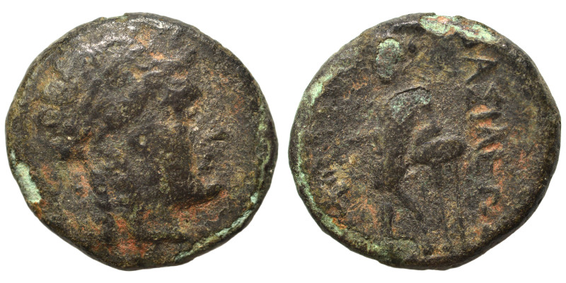 SELEUKID KINGS of SYRIA. Antiochos III the Great, 222-187 BC. Ae (bronze, 3.38 g...