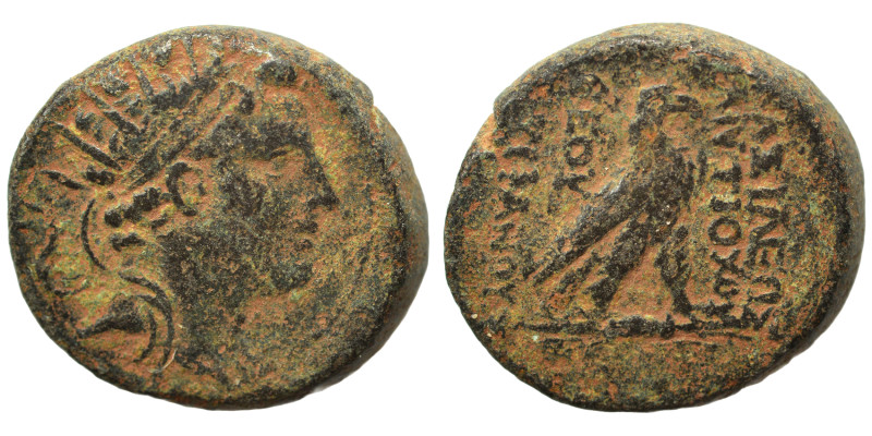 SELEUKID KINGS of SYRIA. Antiochos IV Epiphanes, 175-164 BC. 'Egyptianizing' ser...