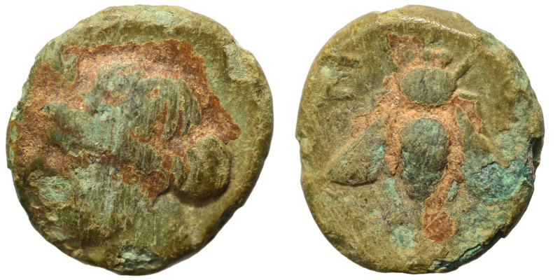 Greek. Ae (bronze, 1.09 g, 11 mm). Fine.