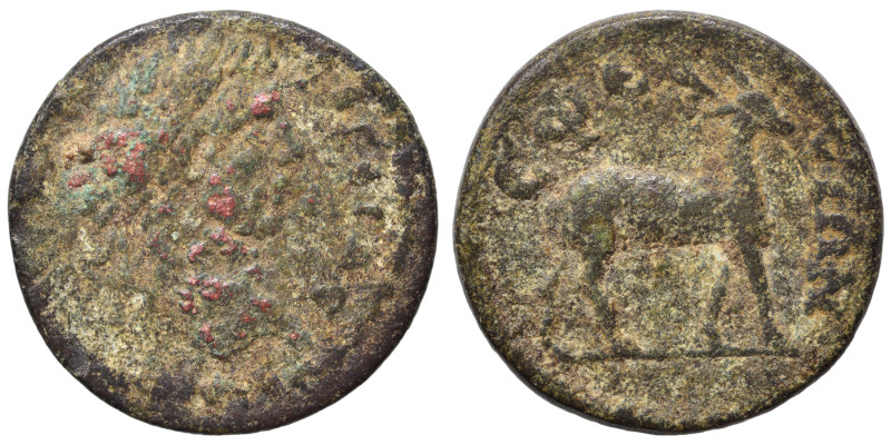 IONIA. Ephesus. Maximinus I, 235-238. Ae (bronze, 3.18 g, 17 mm). ΜΑΞΙΜЄΙΝΟϹ ΑΥΓ...