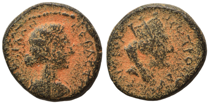 SYRIA, Seleukis and Pieria. Antioch. Lucilla, Augusta, 164-182. Ae (bronze, 3.63...