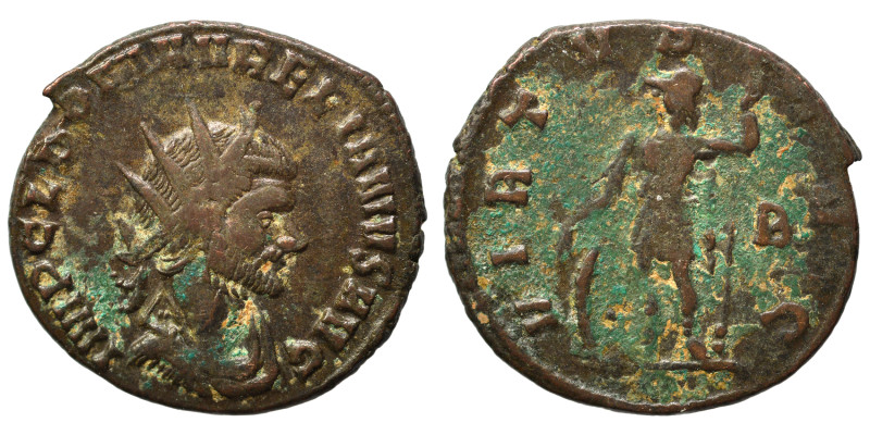 Aurelian, 270-275. Antoninianus (bronze, 2.99 g, 20 mm), Rome. IMP C L DOM AVREL...