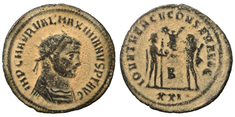 Maximianus, first reign, 286-305. Antoninianus (bronze, 3.34 g, 22 mm), Antioch....