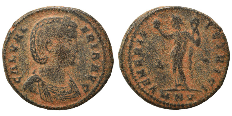 Galeria Valeria. Augusta, 293-311. Follis (bronze, 6.56 g, 26 mm). GAL VAL-ERIA ...