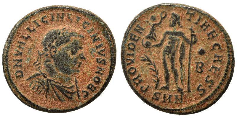 Licinius II, as Caesar, 317-324. Follis (bronze, 2.94 g, 18 mm), Nicomedia. DN V...