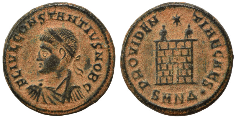 Constantine II, as Caesar, 316-337. Follis (bronze, 3.38 g, 18 mm), Nicomedia. C...