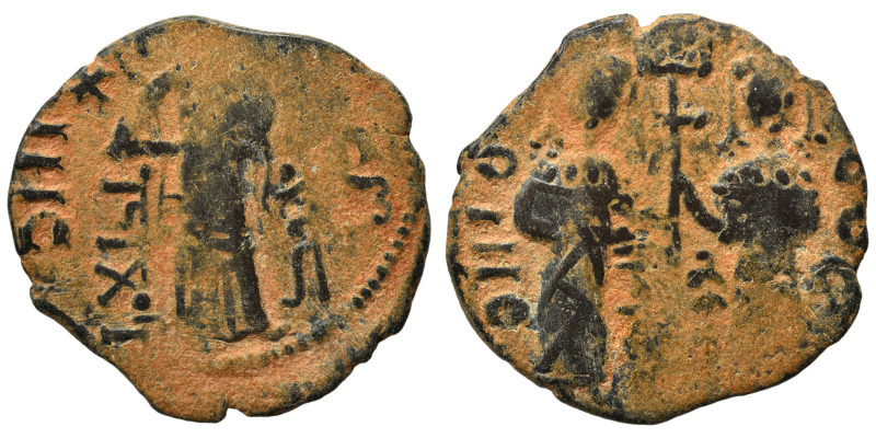 Anatolia & al-Jazira (Post-Seljuk). Zangids (Syria). Fals (bronze, 3.25 g, 23 mm...