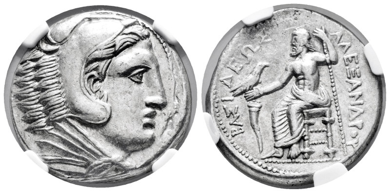 Kingdom of Macedon. Alexander III, "The Great". Tetradrachm. 322-320 BC. Posthum...