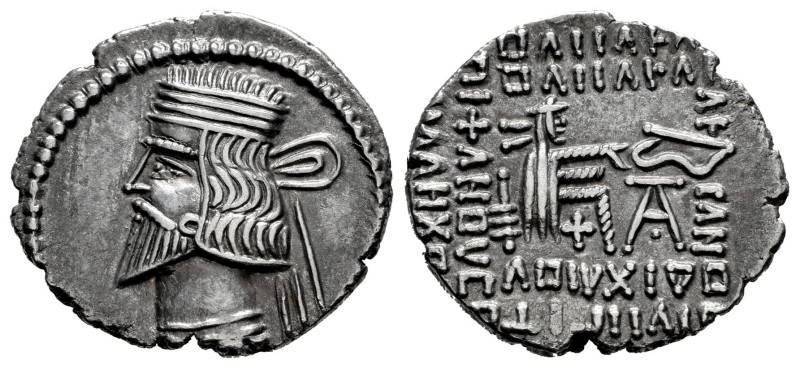 Kingdom of Parthia. Pakoros I. Drachm. 78-120 d.C. Ekbatana. (Sellwood-78.4). (S...