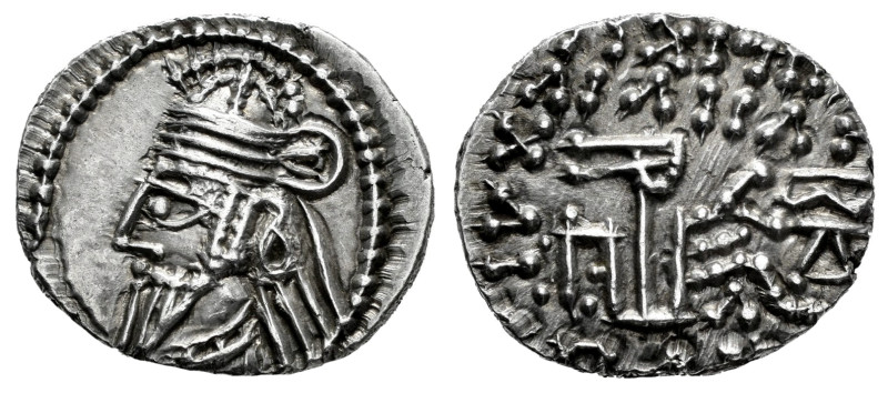 Kingdom of Parthia. Osroes II. Drachm. 190-208 d.C. Ekbatana. (Sellwood-85.1). (...