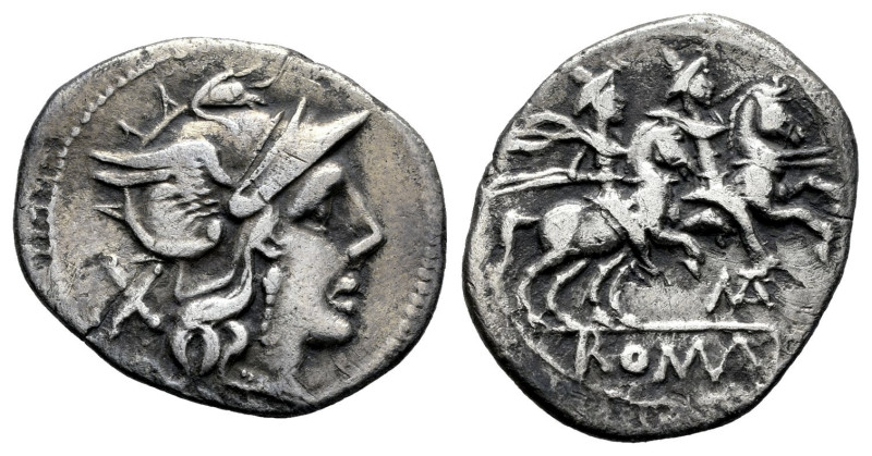 Anonymous. Denarius. 199-170 BC. Uncertain mint. (Ffc-73). (Craw-172/1). (Cal-49...