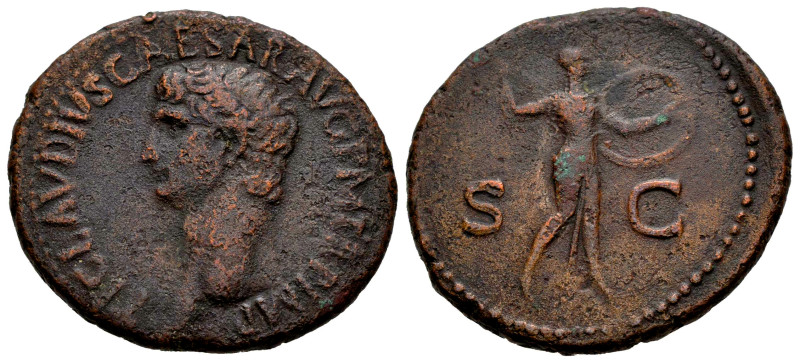 Claudius. Unit. 41-50 d.C. Rome. (Ric-I 100). (Bmcre-149). Anv.: TI CLAVDIVS CAE...