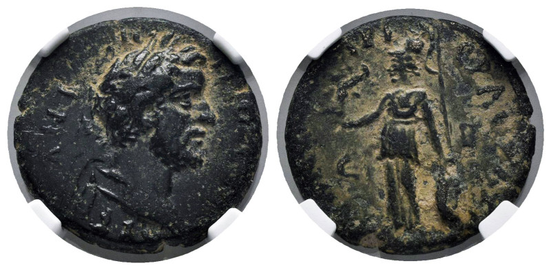 Antoninus Pius. AE 19. 140 d.C. Cappadocia. (RPC-IV, 3). Ae. Slabbed by NGC as X...