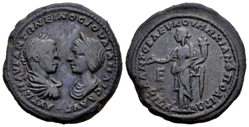 Elagabalus and Julia Maesa. Moesia Inferior. AE 28. 218-222 d.C. Marcianopolis. ...