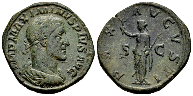 Maximinus I. Sestertius. 235-236 d.C. Rome. (Ric-IV 58). (Bmcre-7). (C-34). Anv....