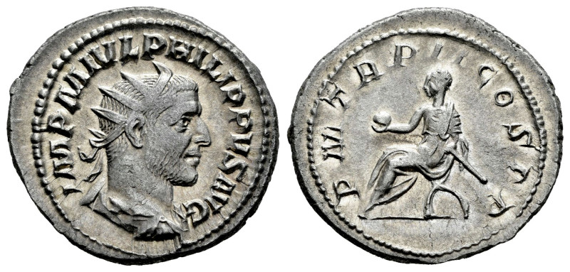 Philip I. Antoninianus. 244-249 d.C. Rome. (Ric-IV 2b). Anv.: IMP M IVL PHILIPPV...