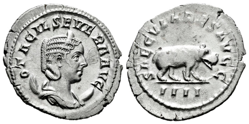 Otacilia Severa. Antoninianus. 248 d.C. Rome. Ludi Saeculares issue, commemorati...