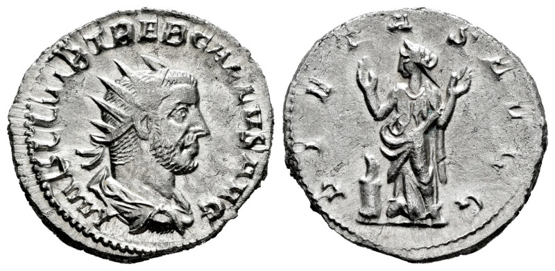 Trebonianus Gallus. Antoninianus. 251-253 d.C. Rome. (Ric-41). (Rsc-88a). Anv.: ...