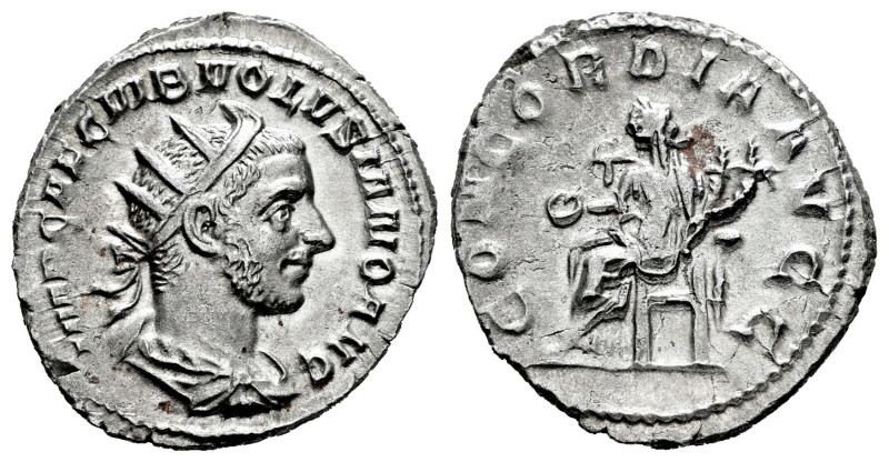 Volusian. Antoninianus. 251-253 d.C. Rome. (Ric-IV 168). (Seaby-25). Anv.: IMP C...