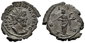 Victorinus. Antoninianus. 269-270 d.C. Colonia Agrippinensis. (Ric-V 2.67). Anv.: IMP C VICTORINVS P F AVG, radiate and cuirassed bust to right. Rev.:...