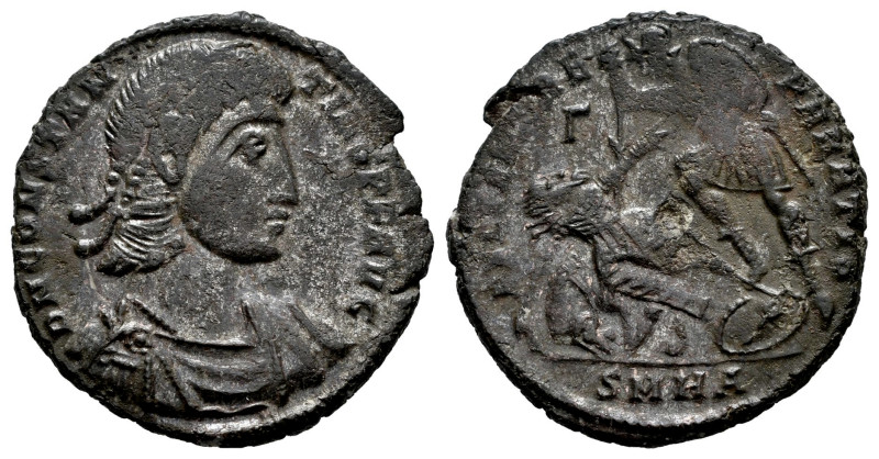 Constantius II. Centenionalis. 348-351 d.C. Heraclea. (Ric-83). Anv.: D N CONSTA...