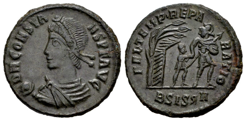 Constans. Centenionalis. 348-350 d.C. Siscia. (Ric-VIII 219). (LRBC-1117). Anv.:...