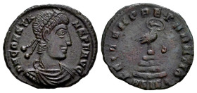 Constans. Centenionalis. 348-350 d.C. Siscia. (Ric-VIII 241). Anv.: D N CONSTANS P F AVG, pearl-diademed, draped and cuirassed bust right. Rev.: FEL T...