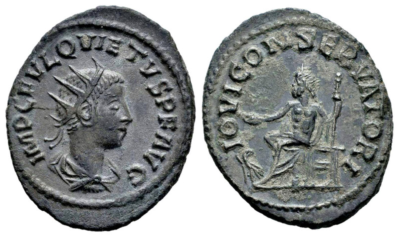 Quieto. Antoninianus. 360-361 d.C. Samosata. (Ric-V 2.6). (Mir-1735f). (Rsc-8). ...