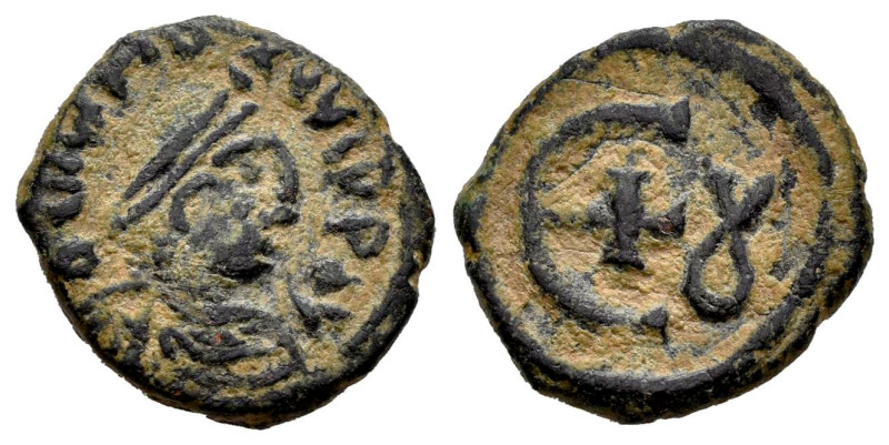 Justinian I. Pentanummium. 527-565 d.C. Theoupolis (Antioch). (Doc-270). (SBCV-2...