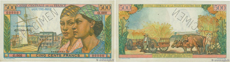 Country : FRENCH EQUATORIAL AFRICA 
Face Value : 500 Francs Pointe à Pitre Spéci...