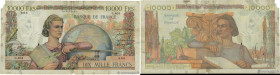 Country : FRANCE 
Face Value : 10000 Francs GÉNIE FRANÇAIS Numéro spécial 
Date : 26 décembre 1946 
Period/Province/Bank : Banque de France, XXe siècl...