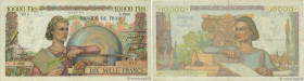 Country : FRANCE 
Face Value : 10000 Francs GÉNIE FRANÇAIS 
Date : 14 décembre 1950 
Period/Province/Bank : Banque de France, XXe siècle 
Catalogue re...