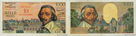 Country : FRANCE 
Face Value : 10 NF sur 1000 Francs RICHELIEU 
Date : 07 mars 1957 
Period/Province/Bank : Banque de France, XXe siècle 
Catalogue re...